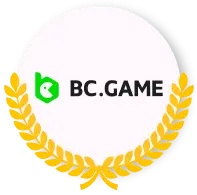 BCGAME Logo Gold rated on CryptoGamble