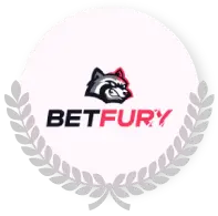 BetFury Logo Silver rated on CryptoGamble