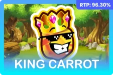 King Carrot Slot thumbnail with RTP of 96.30%