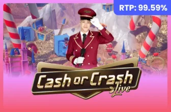 Cash or Crash Live Game thumbnail with RTP of 99.59%
