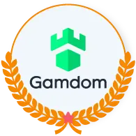 Gamdom Logo Bronze rated on CryptoGamble