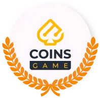 CoinsGame Logo Bronze rated on CryptoGamble