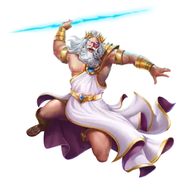 Zeus Character from the slot Gates of Olympus