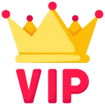 Значок Crown VIP  